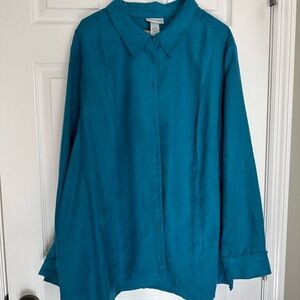 Catherines Vibrant Teal Top